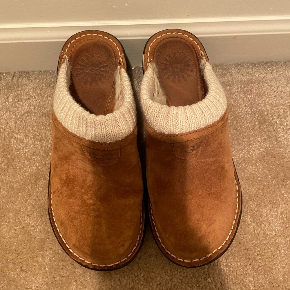 Ugg Camel Color Clogs - image 1